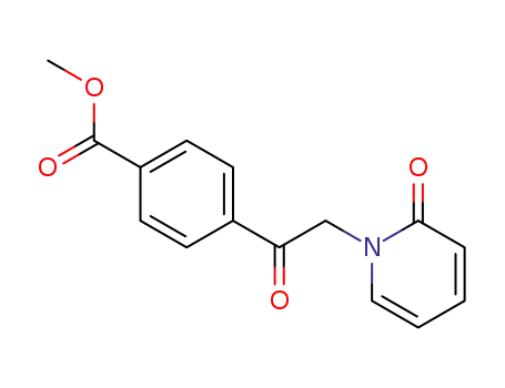 4-[2-(2-Oxo-2H-pyridin-1-yl)-acetyl]-benzoic acid methyl ester