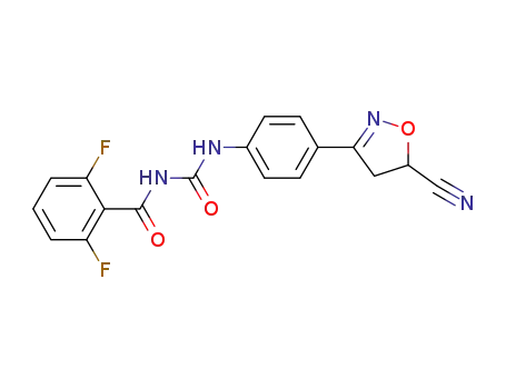 C<sub>18</sub>H<sub>12</sub>F<sub>2</sub>N<sub>4</sub>O<sub>3</sub>