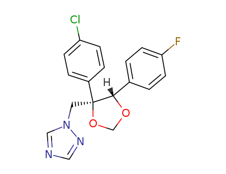 1-(((4S,5R)-5-(4-CHLOROPHENYL)-4-(4-FLUOROPHENYL)-1,3-DIOXOLAN-4-YL)METHYL)-1H-1,2,4-TRIAZOLE