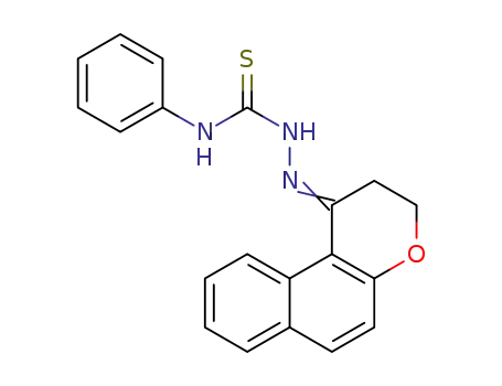 Molecular Structure of 202605-61-6 (4-(phenylthiourido)iminobenzo[f]chroman-4-one)
