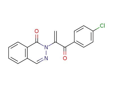 Molecular Structure of 108664-36-4 (2-{1-[(4-chlorophenyl)carbonyl]ethenyl}phthalazin-1(2H)-one)