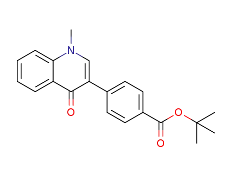 tert-butyl 4-(1-methyl-4-oxo-1,4-dihydroquinolin-3-yl)benzoate