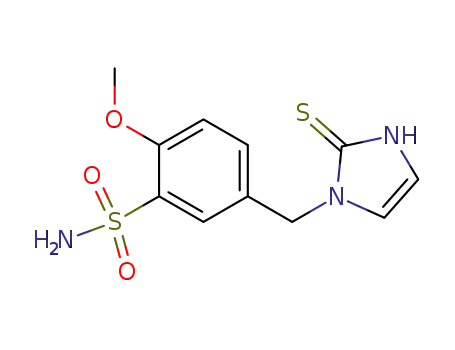 Benzenesulfonamide,
5-[(2,3-dihydro-2-thioxo-1H-imidazol-1-yl)methyl]-2-methoxy-