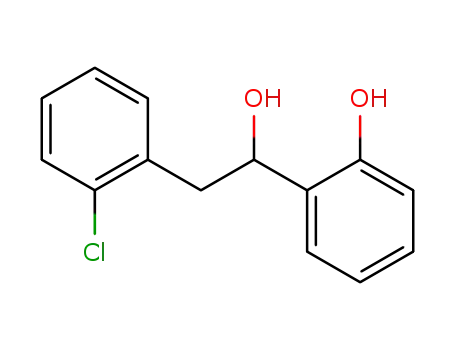 Molecular Structure of 89122-90-7 (Benzeneethanol, 2-chloro-a-(2-hydroxyphenyl)-)