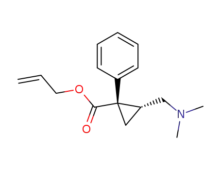 (Z)-allyl 1-phenyl-2-<(dimethylamino)methyl>cyclopropanecarboxylate
