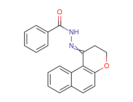 Molecular Structure of 1352039-71-4 (4-(benzamido)iminobenzo[f]chroman-4-one)