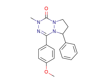 4-(4-methoxyphenyl)-2-methyl-6-phenyl-2,6,7,8-tetrahydro-1H-pyrazolo[1,2-a][1,2,4,5]tetrazin-1-one