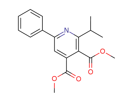 dimethyl 2-isopropyl-6-phenylpyridine-3,4-dicarboxylate