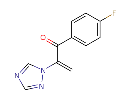 2-Propen-1-one, 1-(4-fluorophenyl)-2-(1H-1,2,4-triazol-1-yl)-