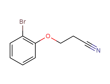 Molecular Structure of 154405-38-6 (3-(2-bromophenoxy)propanenitrile)