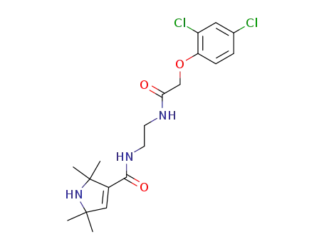 2,2,5,5-Tetramethyl-2,5-dihydro-1H-pyrrole-3-carboxylic acid {2-[2-(2,4-dichloro-phenoxy)-acetylamino]-ethyl}-amide