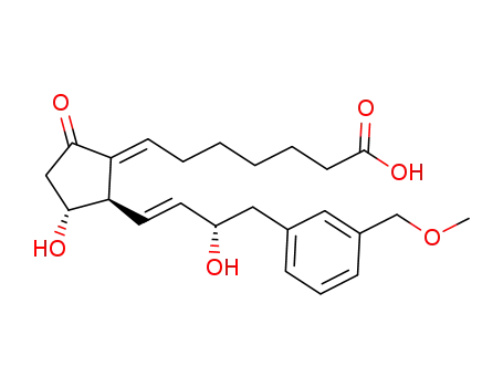 (7E)-7,8-didehydro-16-(3-methoxymethyl)phenyl-ω-tetranor-PGE1