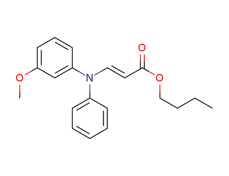 (E)-butyl 3-(N-(3-methoxyphenyl)-N-phenylamino)acrylate