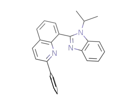 2-phenyl-8-(1-isopropylbenzimidazol-2-yl)quinoline