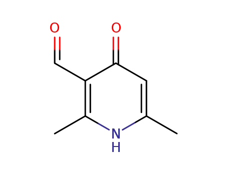 Molecular Structure of 138642-53-2 (3-Pyridinecarboxaldehyde, 1,4-dihydro-2,6-dimethyl-4-oxo- (9CI))