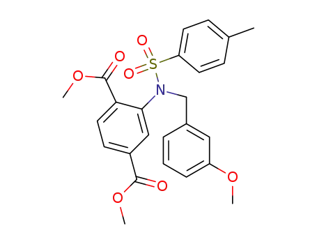 2-[(3-Methoxy-benzyl)-(toluene-4-sulfonyl)-amino]-terephthalic acid dimethyl ester