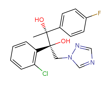 2,3-Butanediol,2-(2-chlorophenyl)-3-(4-fluorophenyl)-1-(1H-1,2,4-triazol-1-yl)-, (2R,3R)-rel-