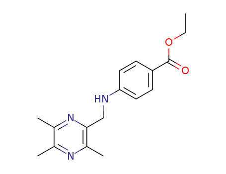 4-[[(3,5,6-트리메틸-2-피라지닐)메틸]아미노]벤조산 에틸 에스테르