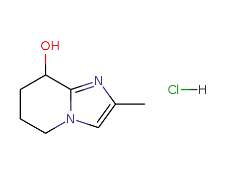Molecular Structure of 79707-52-1 (Imidazo[1,2-a]pyridin-8-ol, 5,6,7,8-tetrahydro-2-methyl-,
monohydrochloride)