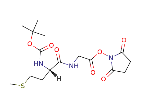 Molecular Structure of 23446-04-0 (BOC-MET-GLY-OSU)