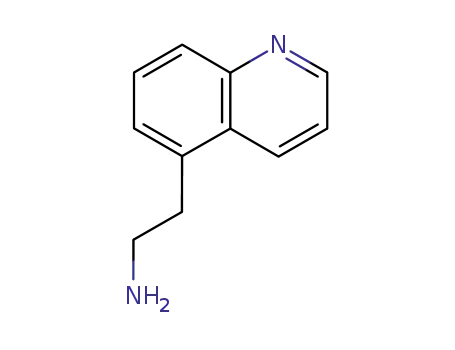 Molecular Structure of 98421-28-4 (2-(quinolin-5-yl)ethanamine)