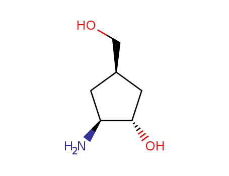 Cyclopentanemethanol,3-amino-4-hydroxy-, (1R,3S,4S)-rel- cas  68715-64-0