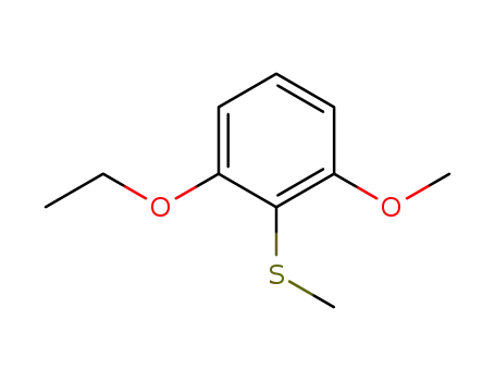 Benzene, 1-ethoxy-3-methoxy-2-(methylthio)-