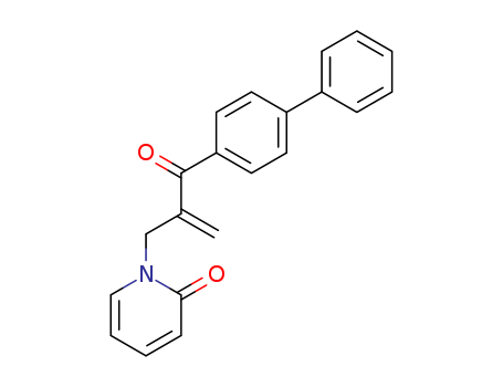 1-(2-((1,1'-BIPHENYL)-4-YLCARBONYL)-2-PROPENYL)-2(1H)-PYRIDINONE