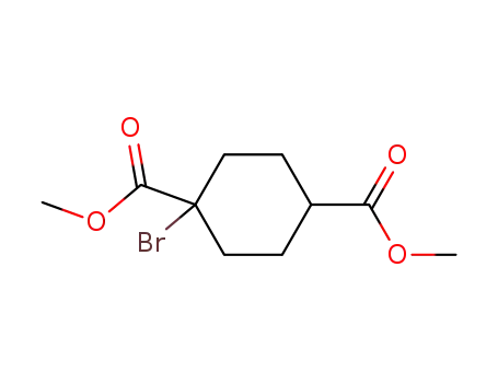 1-bromo-cyclohexane-1,4-dicarboxylic acid dimethyl ester