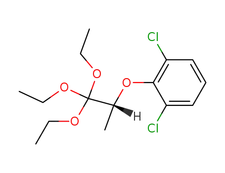 1,3-Dichloro-2-((R)-2,2,2-triethoxy-1-methyl-ethoxy)-benzene