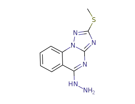 2-methylsulfanyl[1,2,4]triazolo[1,5-a]quinazolin-5-yl-hydrazine