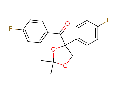 (4-Fluoro-phenyl)-[4-(4-fluoro-phenyl)-2,2-dimethyl-[1,3]dioxolan-4-yl]-methanone