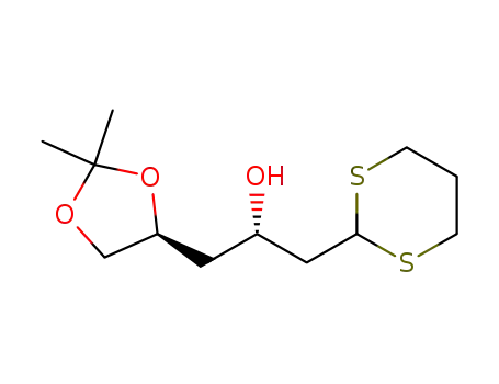 (2S)-1-[(4S)-2,2-dimethyl-1,3-dioxolan-4-yl]-3-(1,3-dithian-2-yl)propan-2-ol