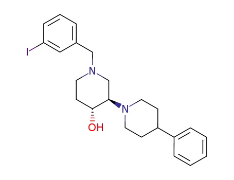 Molecular Structure of 148519-95-3 ((3-iodobenzyl)trozamicol)