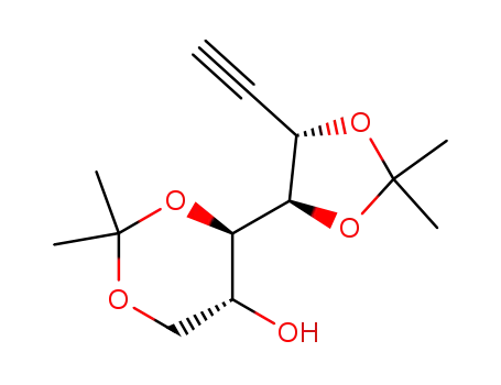 1,2-dideoxy-3,4:5,7-bis-O-(1-methylethylidene)-D-gluco-hept-1-ynitol