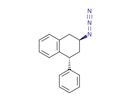 Molecular Structure of 1254802-65-7 ((-)-(2S,4R)-2-azido-4-phenyl-1,2,3,4-tetrahydronaphthalene)