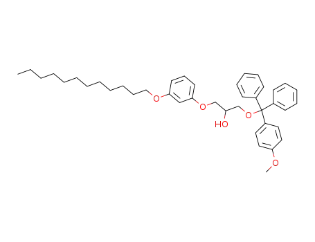 1-(3-Dodecyloxy-phenoxy)-3-[(4-methoxy-phenyl)-diphenyl-methoxy]-propan-2-ol