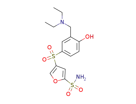 2-Furansulfonamide,
4-[[3-[(diethylamino)methyl]-4-hydroxyphenyl]sulfonyl]-