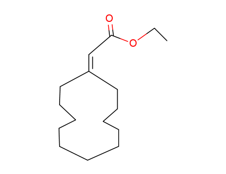 Acetic acid,2-cyclododecylidene-, ethyl ester