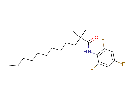 Dodecanamide, 2,2-dimethyl-N-(2,4,6-trifluorophenyl)-