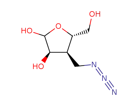 (3R,4S,5S)-4-Azidomethyl-5-hydroxymethyl-tetrahydro-furan-2,3-diol