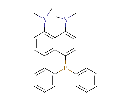 1,8-bis(dimethylamino)-4-(diphenylphosphanyl)naphthalene