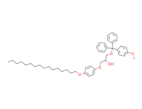 1-(4-Hexadecyloxy-phenoxy)-3-[(4-methoxy-phenyl)-diphenyl-methoxy]-propan-2-ol