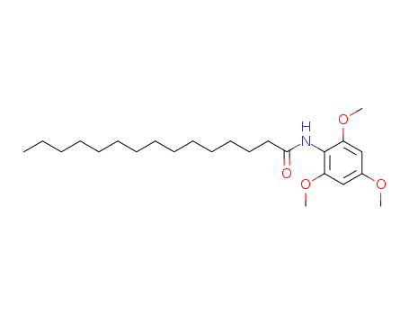 Molecular Structure of 140112-79-4 (Pentadecanamide, N-(2,4,6-trimethoxyphenyl)-)
