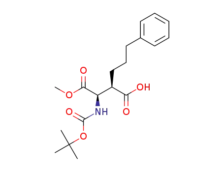 (R)-2-[(R)-1-(tert-butoxycarbonylamino)-2-methoxy-2-oxoethyl]-5-phenylpentanoic acid
