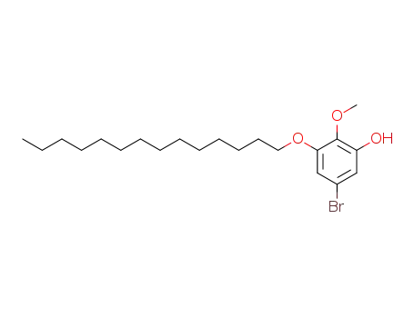 Phenol, 5-bromo-2-methoxy-3-(tetradecyloxy)-
