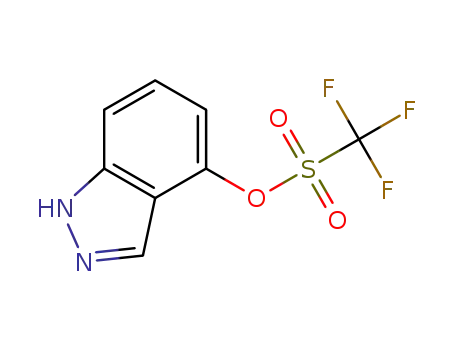 trifluoromethanesulphonic acid 1H-indazol-4-yl ester