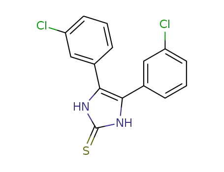 2H-Imidazole-2-thione, 4,5-bis(3-chlorophenyl)-1,3-dihydro-