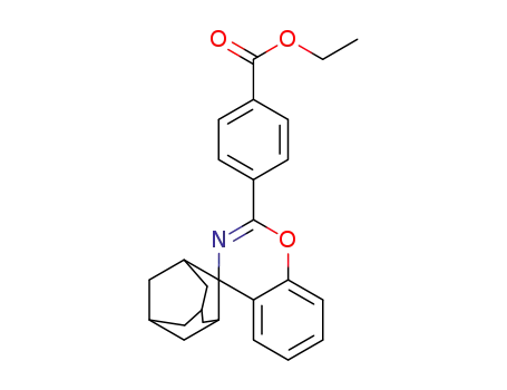 ethyl 4-{spiro[1,3-benzoxazine-4,2'-adamantane]-2-yl}benzoate
