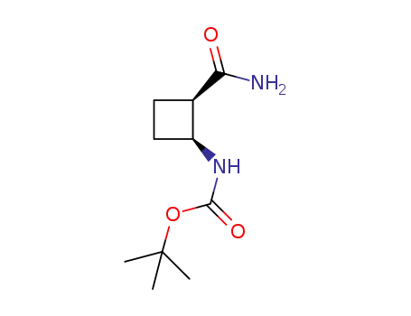 (-)-(1R,2S)-2-(t-butyloxycarbonylamino)cyclobutane-carboxamide